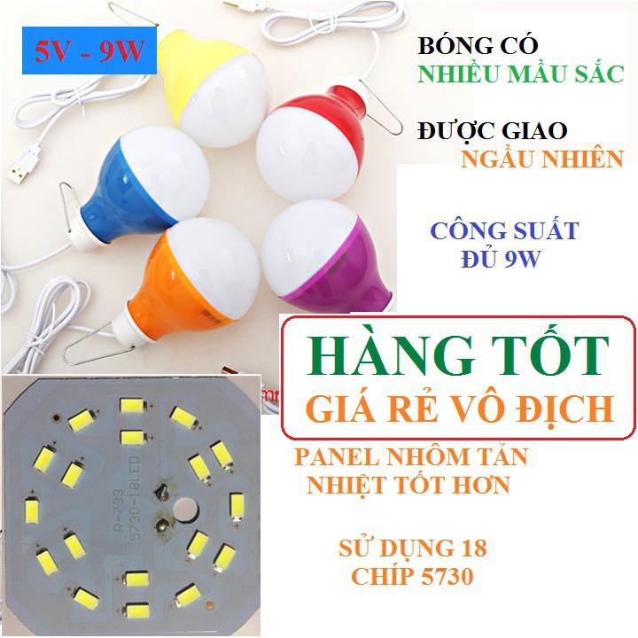 Bóng đèn LED 5v - đủ 9w hoặc 5v-5w