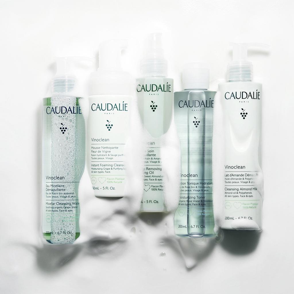 Sữa rửa mặt dạng bọt Caudalie Vinoclean Instant Foaming Cleanser