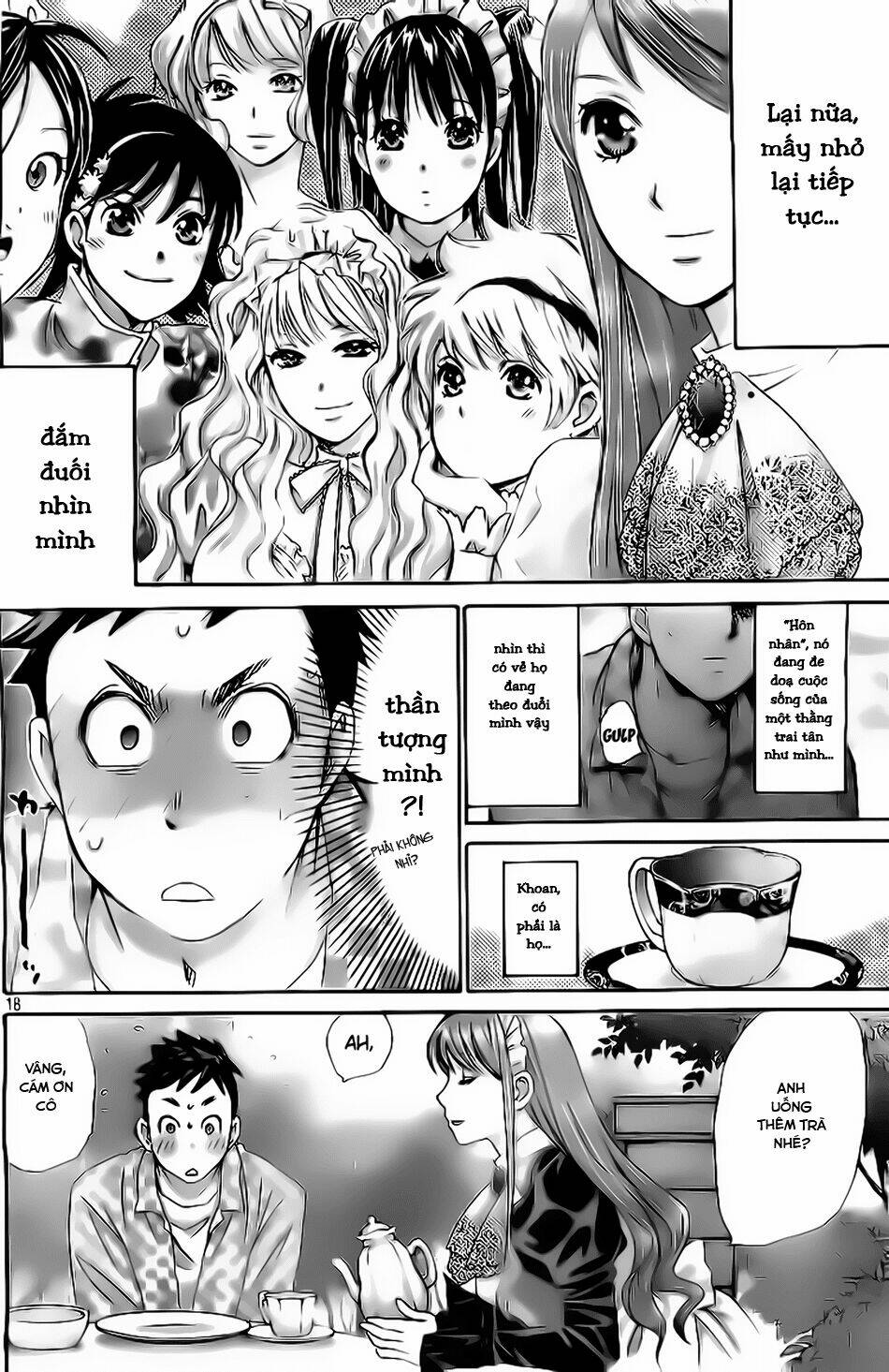 hachi ichi - 8 nàng 1 chàng chapter 3 20