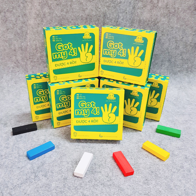 Bộ trò chơi Kinh Thánh GOT MY 4! ĐƯỢC 4 RỒI