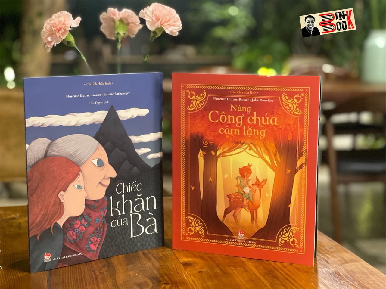 Combo 2 Cuốn Cổ Tích Chữa Lành Chiếc Khăn Của Bà Cổ Tích &Amp; Công Chúa Câm Lặng - Florence Dutruc, Rosset Julie Rouvière, Juliette Barbanègre - Thái Quyên Dịch - Nxb Kim Đồng Bìa Mềm In Màu