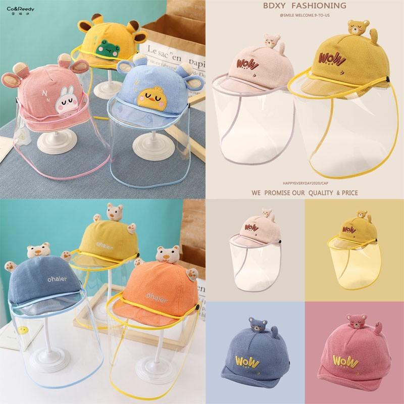 Mũ Nỉ Nhung Chống Giọt Bắn Và Vi Khuẩn Hình Thú Siêu Dễ Thương Cho Bé ,Nón Chống Giọt Bắn Cho Bé Trai , Bé Gái