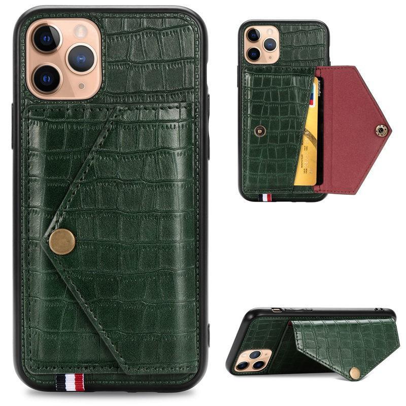 Bao Da Nắp Gập Có Ngăn Đựng Thẻ Cho Iphone Xs Max X Xr 8 7 6 6s Plus Se 2020