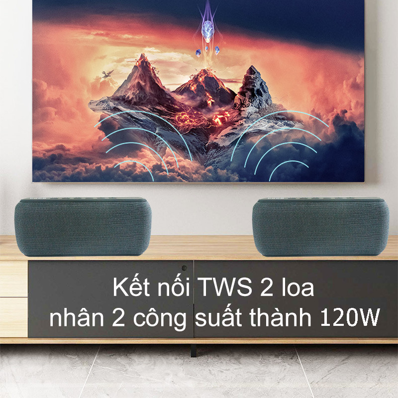 Loa Bluetooth Speaker không dây PKCB - Hàng chính hãng