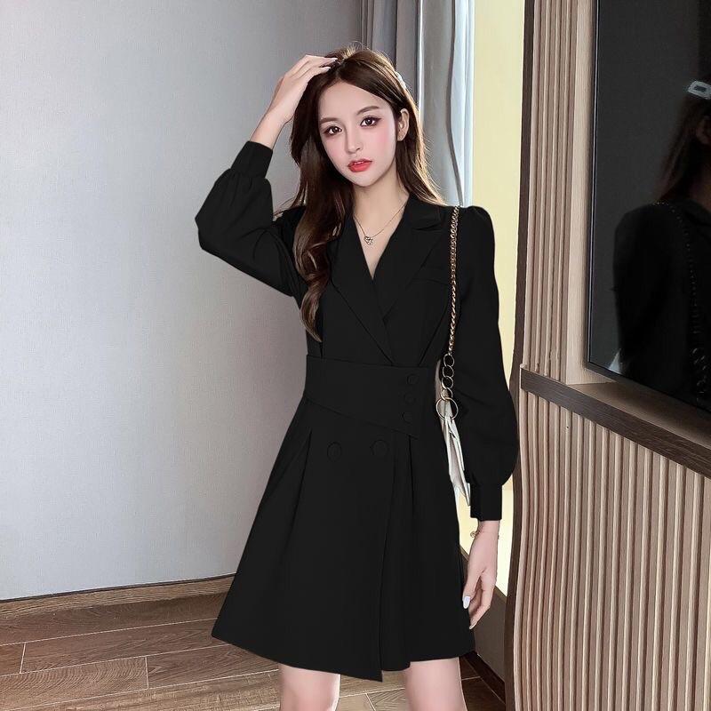 Váy blazer nữ thiết kế phong cách hàn quốc mẫu mới đẹp mã Rb01