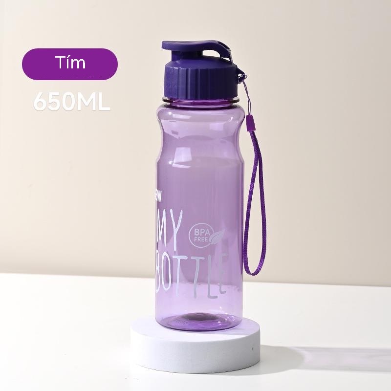 Bình Đựng Nước Học Sinh Bình Nước Văn Phòng MY BOTTLE nhỏ gọn 600ml