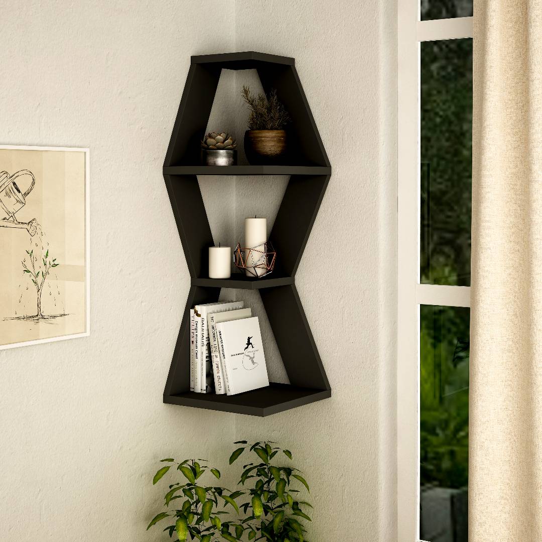Kệ trang trí kệ để sách gia đình SMLIFE Caldwell