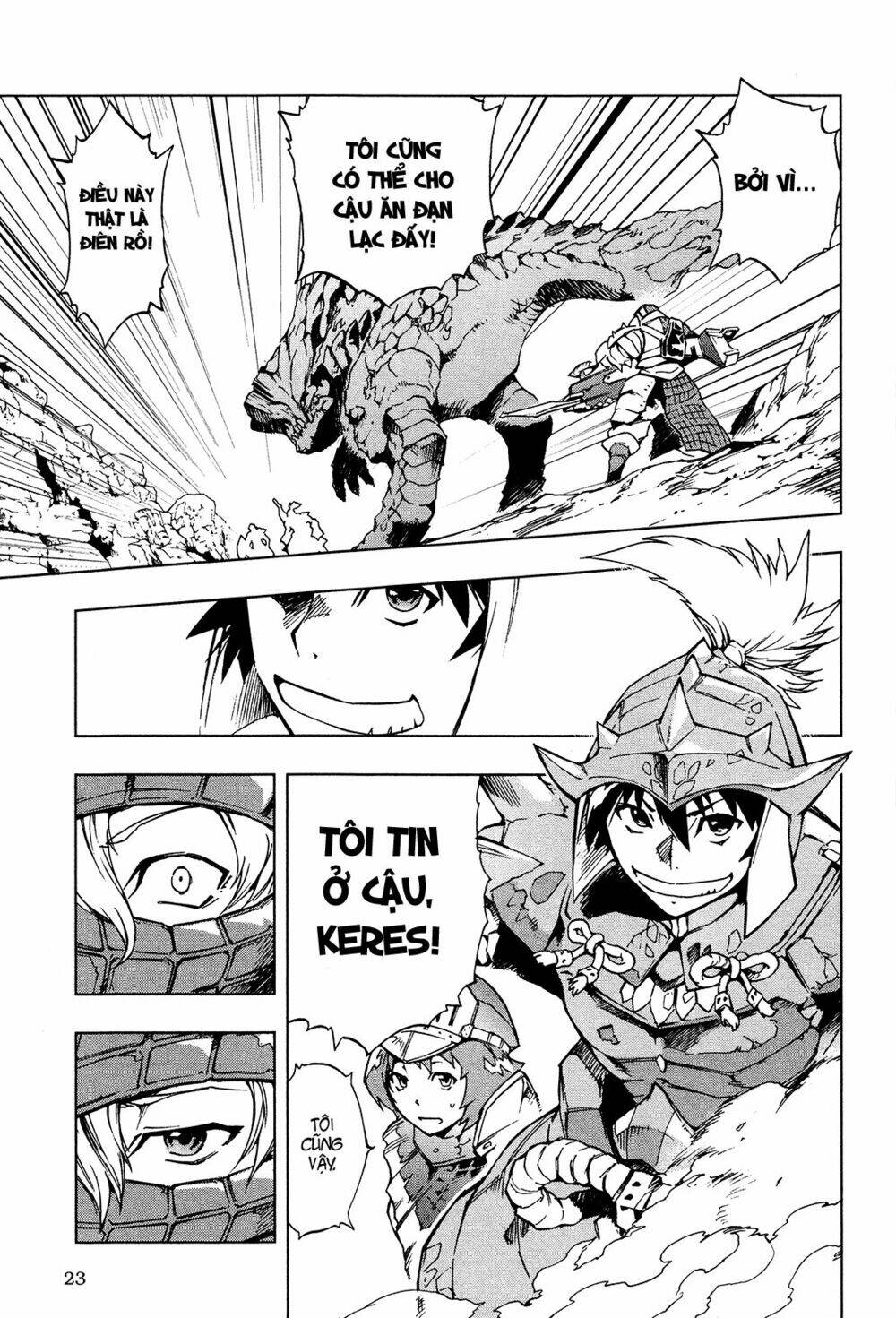 thợ săn quái vật - senkou no kariudo chapter 0 23