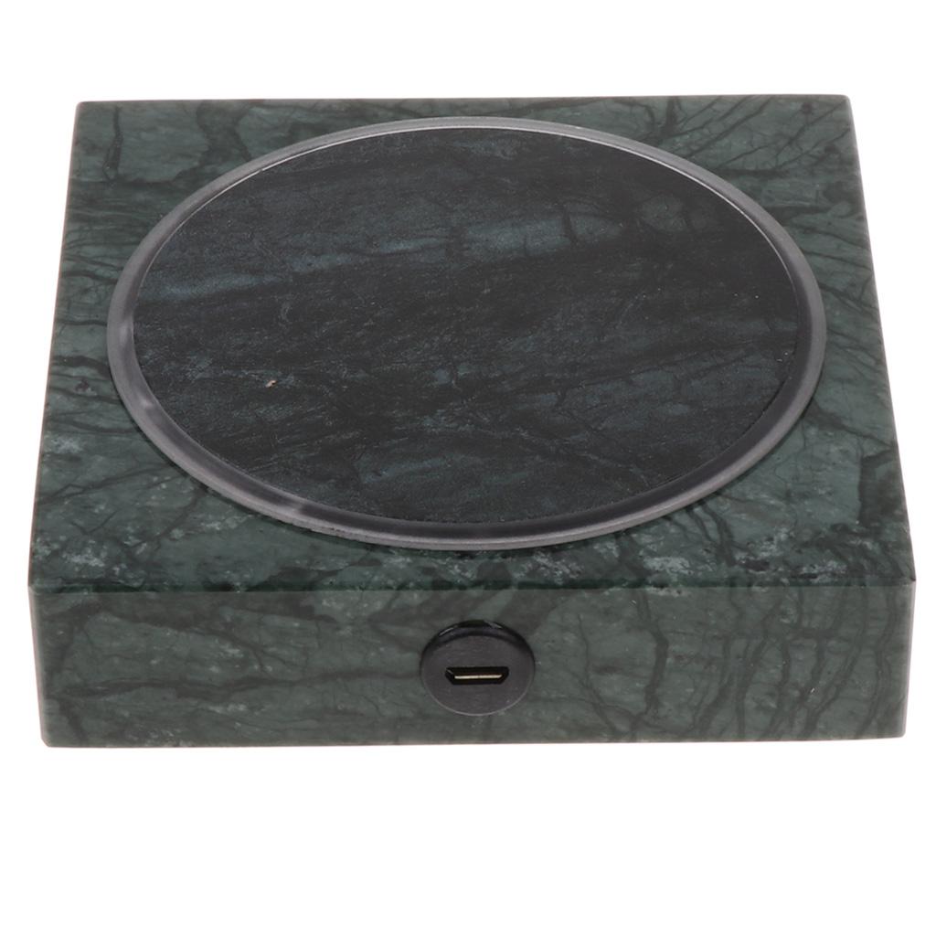 Wireless Charger Qi Charging Pad 10W Fast Charging Qi Marble Decor Wireless Charger