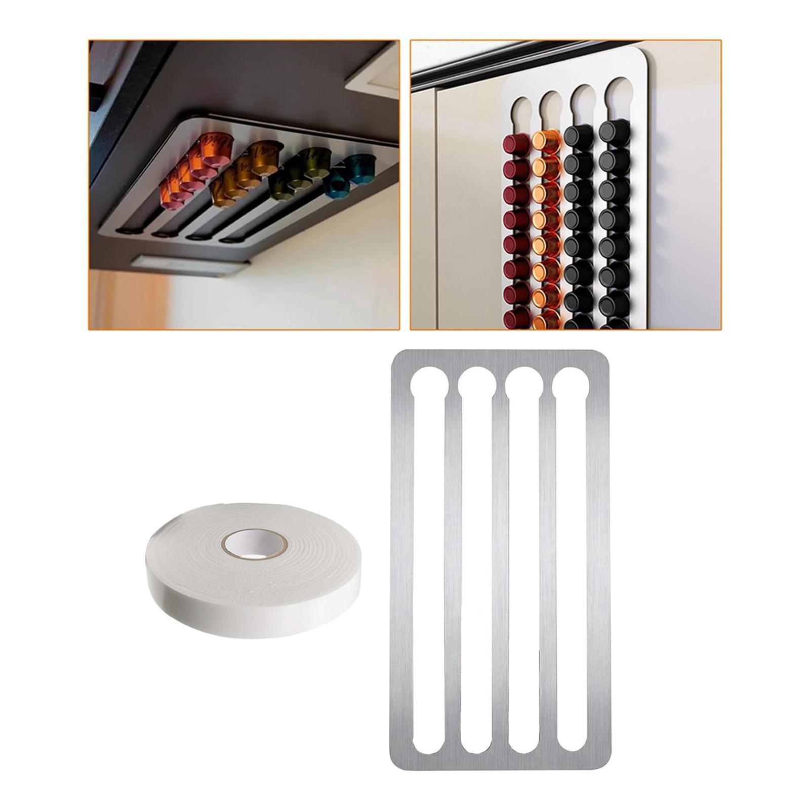 Wall Mount Coffee Pod Holder Holds 40 41x22cm Capsule Holder for Coffee