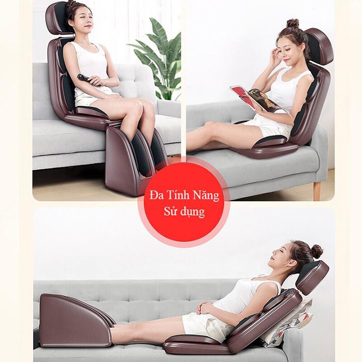 Ghế massage toàn thân, máy matxa hồng ngoại xoa bóp thư giãn cao cấp