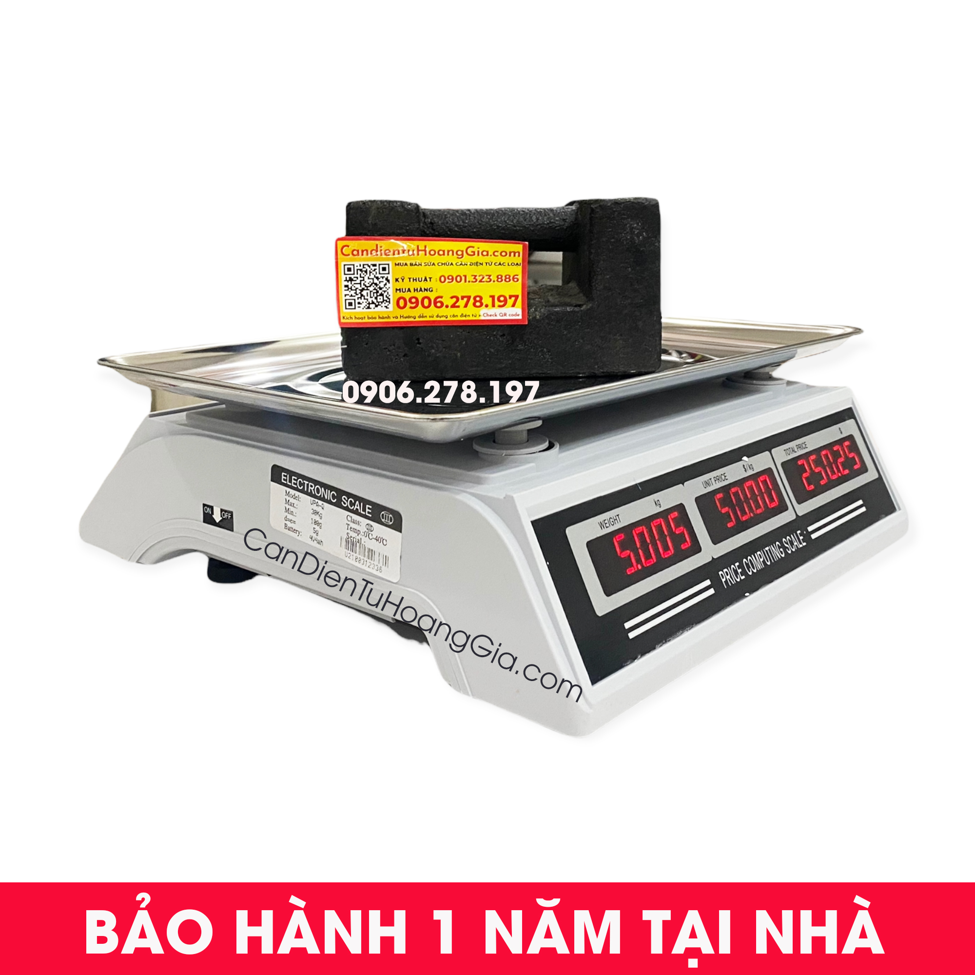 Cân điện tử 30kg UTE UPA Q – Cân Nông Sản Cao Cấp