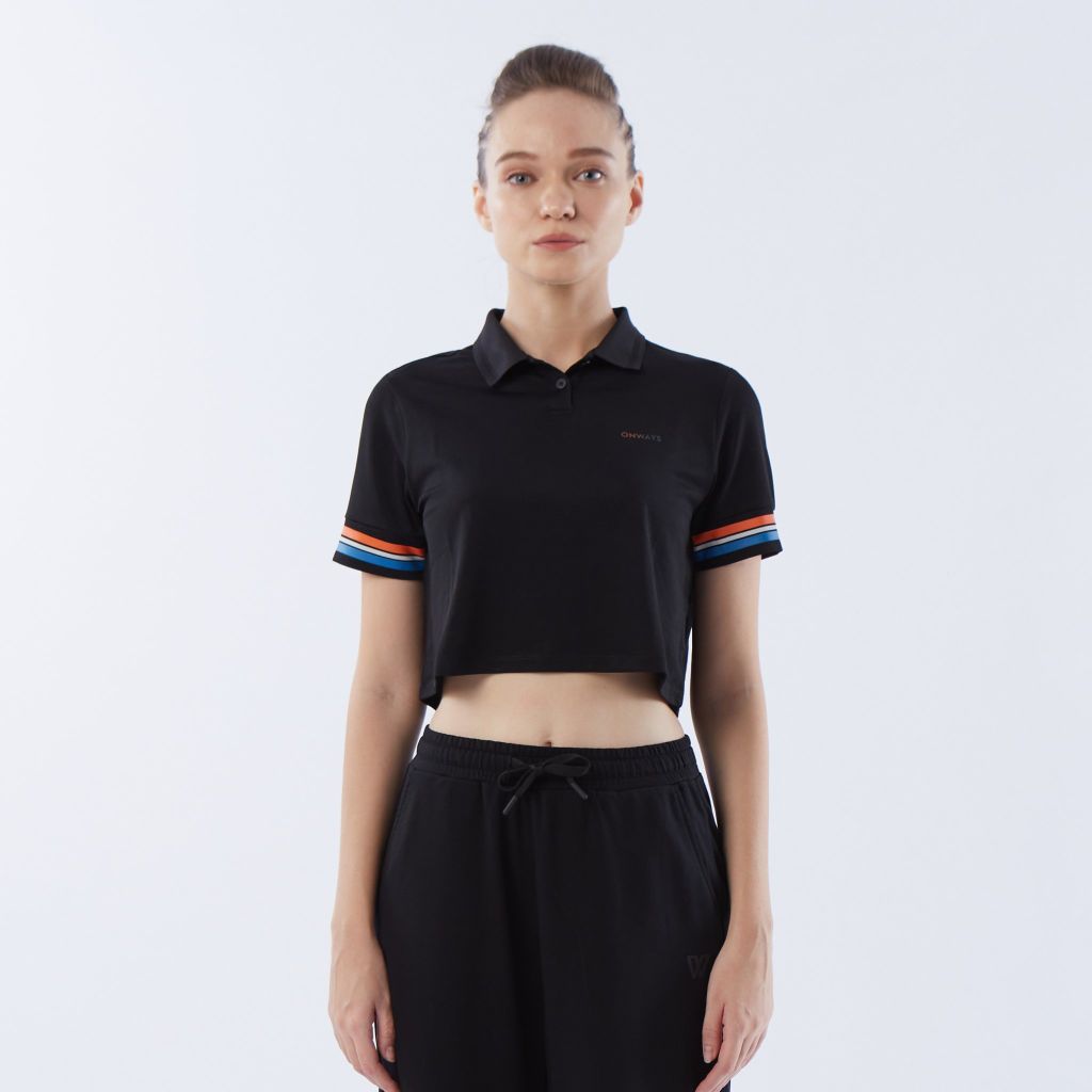 ÁO THỂ THAO THỜI TRANG ONWAYS NỮ CROPPED POLO O12034 WOMEN