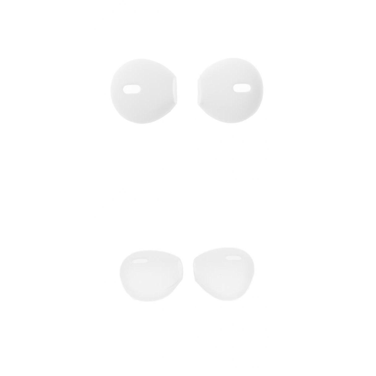 2 Pairs Silicone Earbuds Cover Ear Tips Protective Caps for   White