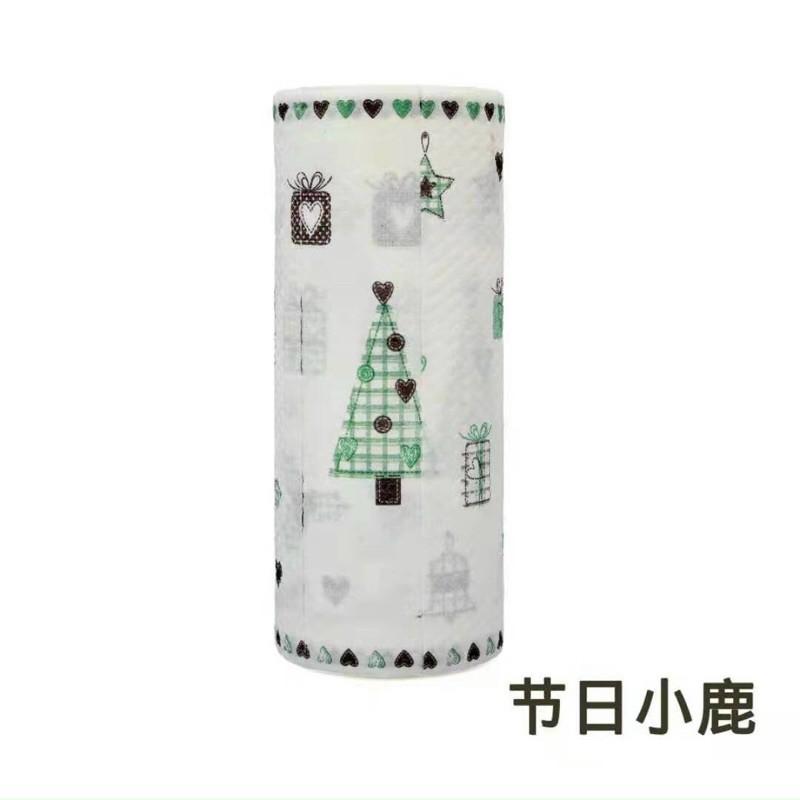 Cuộn Giấy Lau Nhà Bếp Đa Năng Màu Trắng Có Thể Giặt Được tái sửu dụng