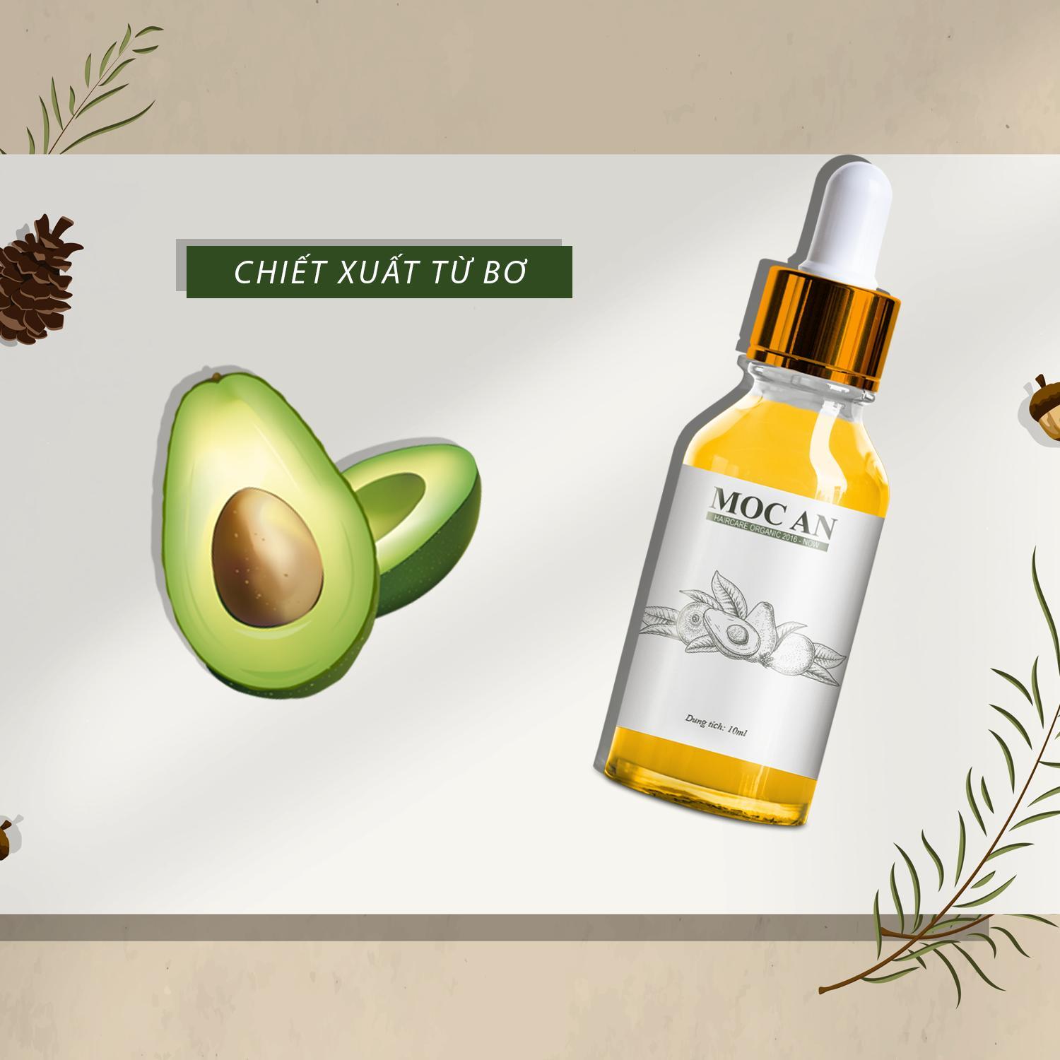 [DBO10] Tinh Dầu Bơ Avocado Oild Organic [10ML] Mộc Ân Haircare