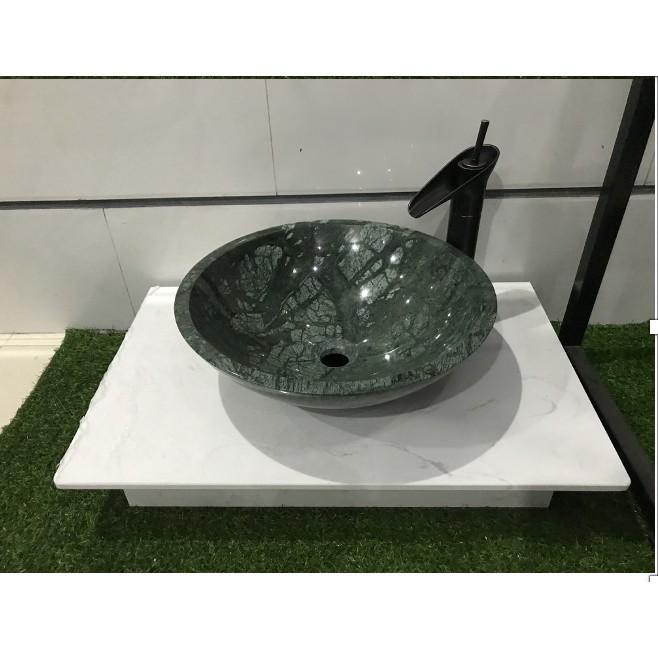 Chậu lavabo đá tự nhiên - lavabo đặt bàn đá thiên nhiên