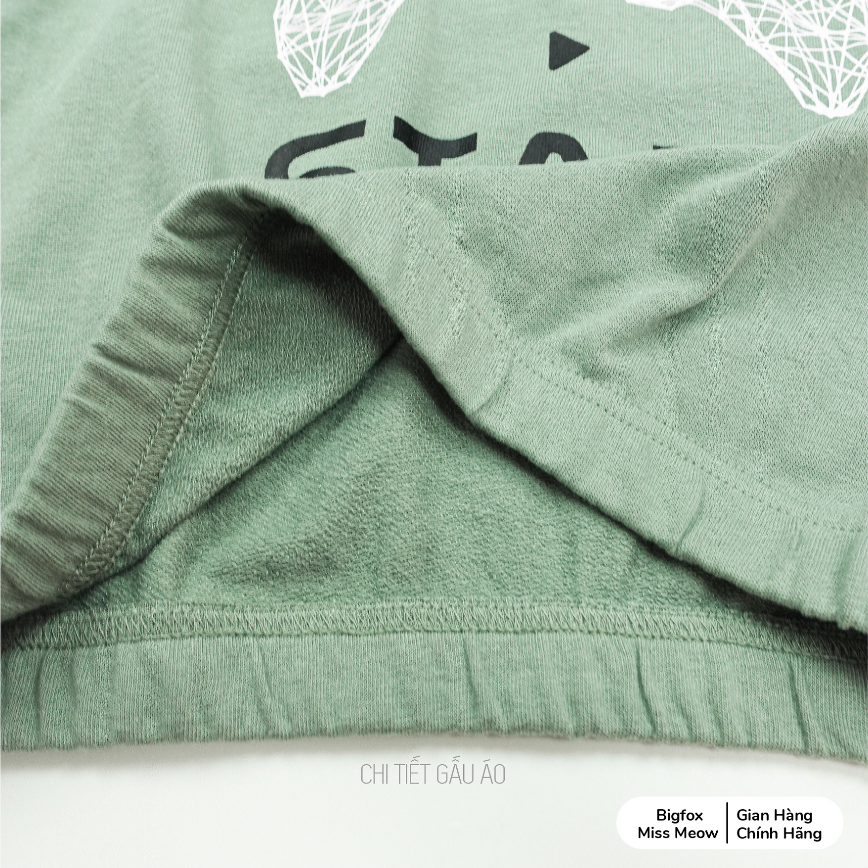 Quần áo thu đông cho bé trai Bigfox Miss Meow, bộ nỉ có mũ hooddie style Hàn Quốc size đại trẻ em 8,10,11 tuổi 40kg