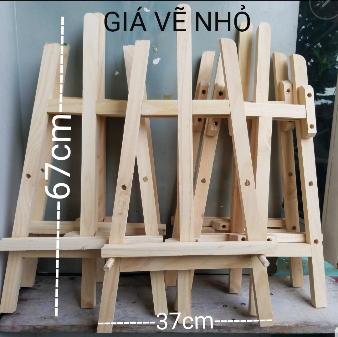 GIÁ VẼ MI NI. GIÁ VẼ NHỎ. GIÁ VẼ GỖ , GIÁ TRƯNG BÀY TRANH CỠ NHỎ