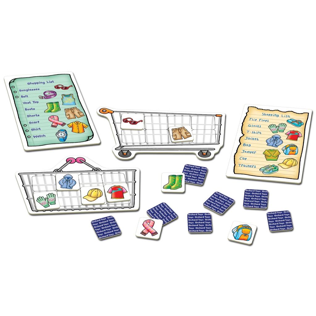 Trò chơi trí tuệ Shopping List Bộ Quần Áo - Orchard Toys phát triển trí tưởng tượng, ghi nhớ của trẻ