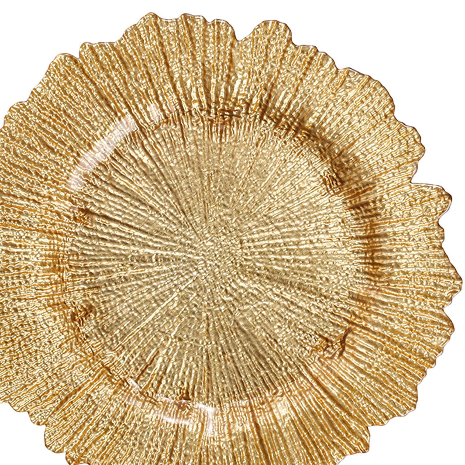 Glass Plate Decorative Tray Fruit Plate for Party Events Dinner Decor