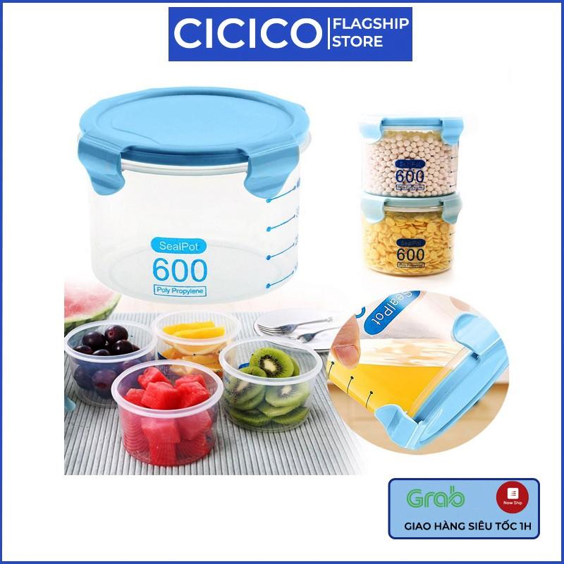 Hộp đựng thức ăn Cicico F502 hộp đực thực phẩm có nắp niêm phong tiện lợi an toàn cho sức khỏe