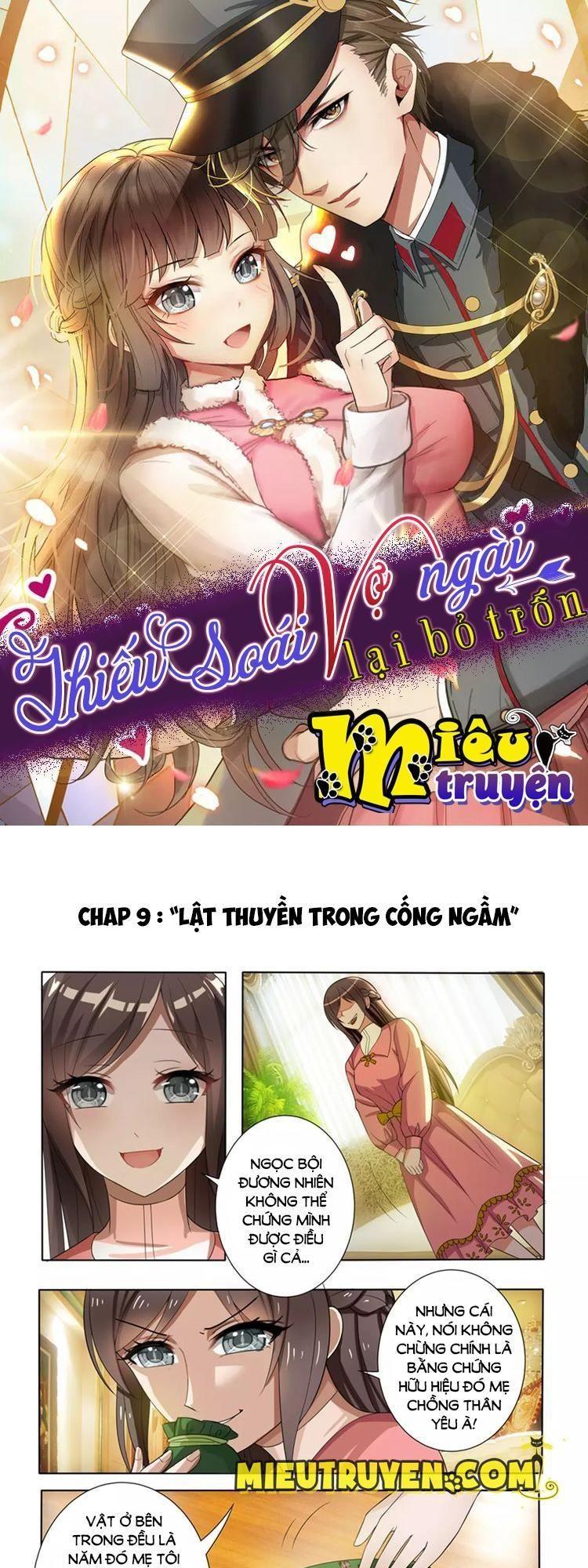 thiếu soái! vợ ngài lại bỏ trốn chapter 9 1