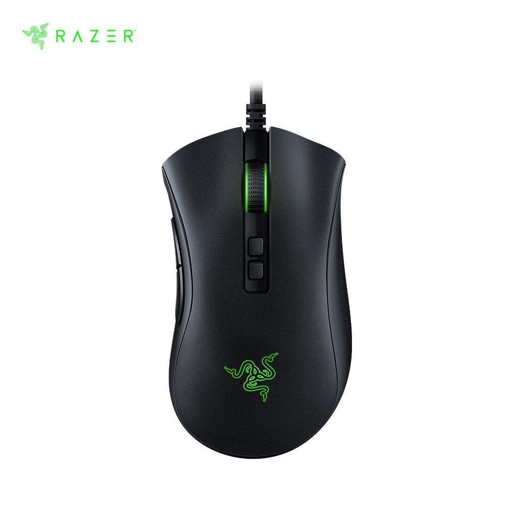Razer DeathAdder V2 Wired Gaming Mouse 20000DPI Optical Sensor FOCUS+ Chroma RGB Mice 8 Programmable Buttons
