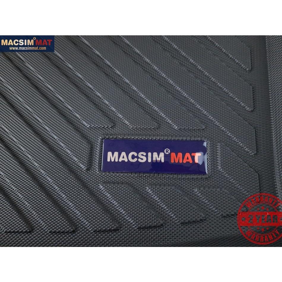 Thảm lót cốp xe ô tô VOLKSWAGEN Passat 2019-đến nay nhãn hiệu Macsim chất liệu TPV hàng loại 2