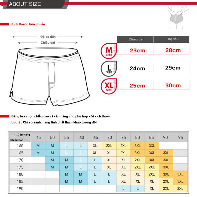 Quần Short Đùi Nam Boxer Tập Gym Mặc Ngủ Super Body New Colour - Hàng Nhập Khẩu