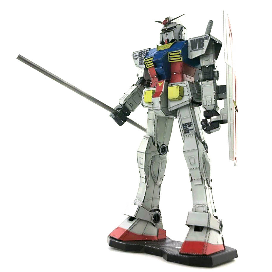 Mô hình thép 3D tự ráp Gundam RX 78-2 màu