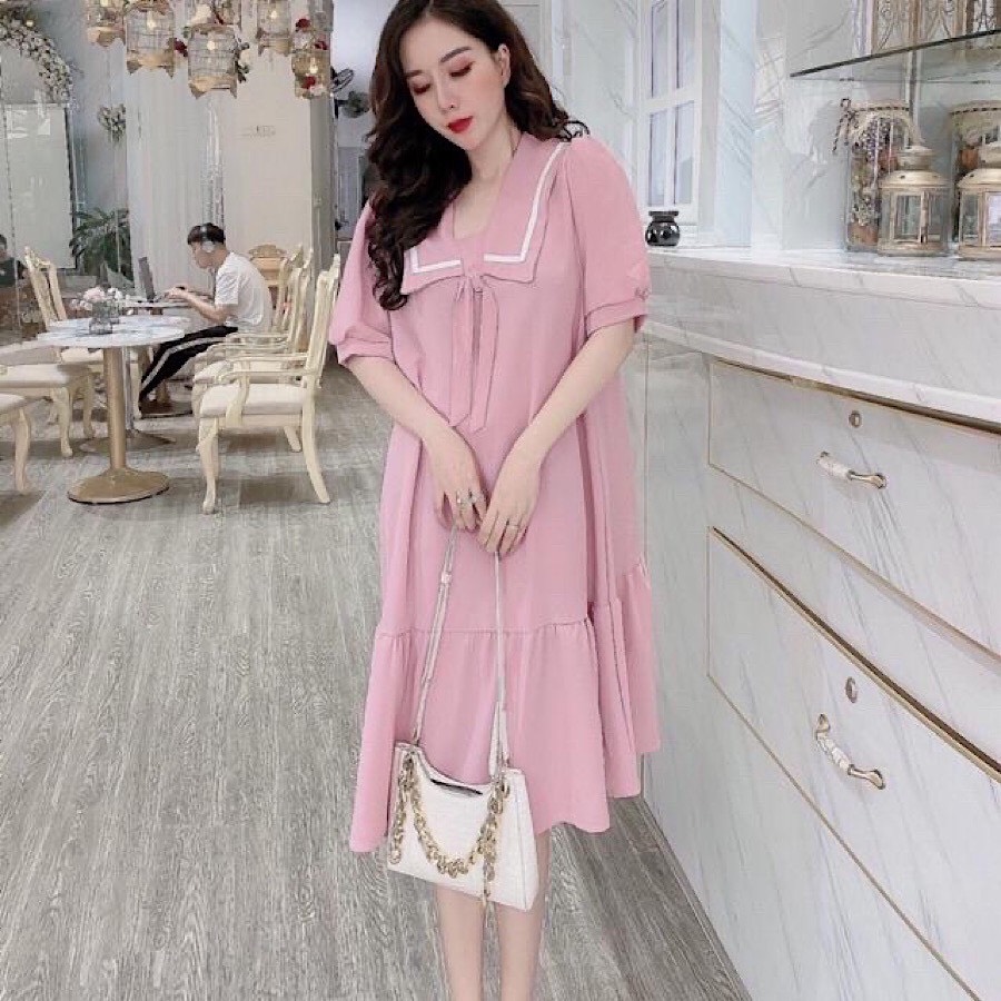 Đầm bầu giá rẻ dự tiệc dễ thương