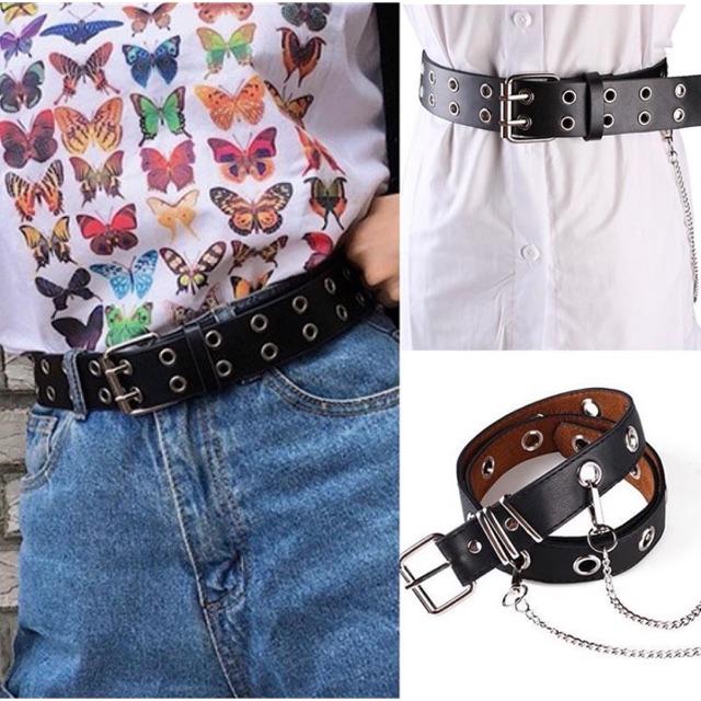 THẮT LƯNG LỖ CÓ KHUYÊN DÂY XÍCH
