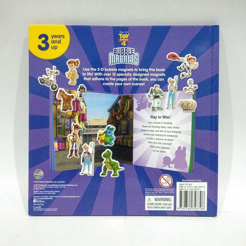 Disney Toy Story 4 Bubble Magnet Book