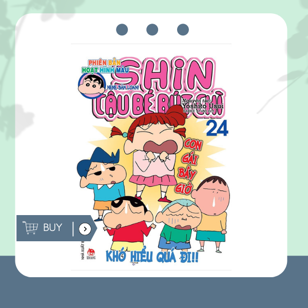 Shin Cậu Bé Bút Chì - Phiên Bản Màu - Tập 24