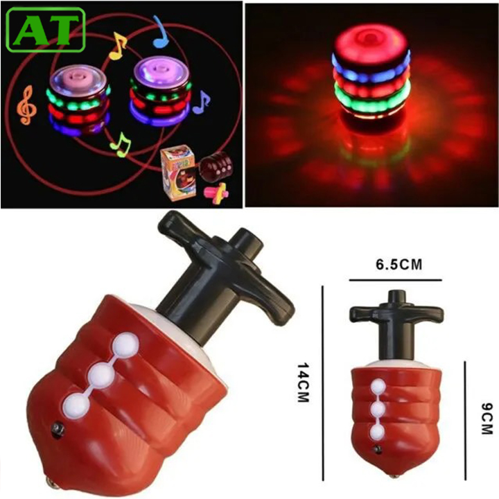 Con Quay Hồi Chuyển Phát Sáng Điện Tử Có Nhạc Và Đèn Led Cho Bé