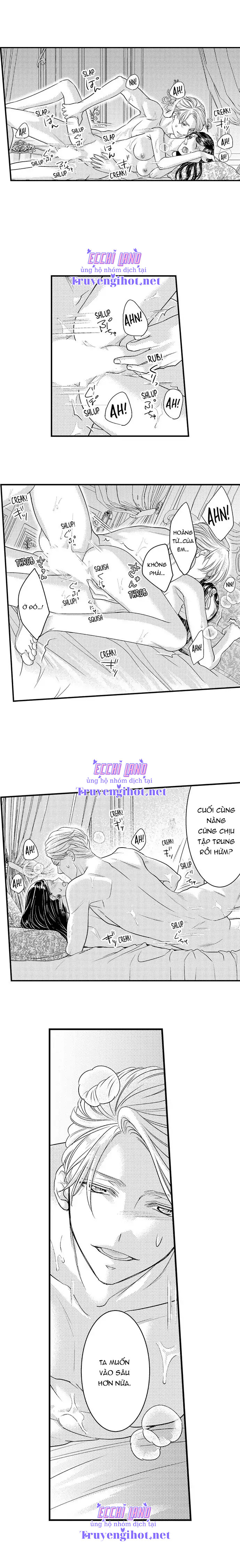 chuyển sinh vào thế giới khác ~ nếu muốn trở thành nữ hoàng hãy tìm cách để được hoàng đế sủng ái vào ban đêm chapter 56.1 4