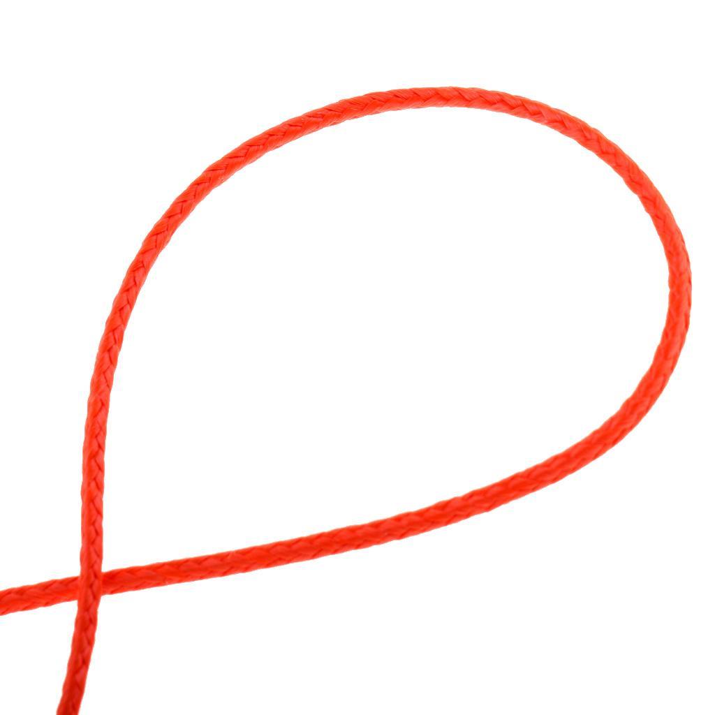 2-4pack Tree Climbing Arborist Throw Line Fishing Camping Braid Rope 5m Orange