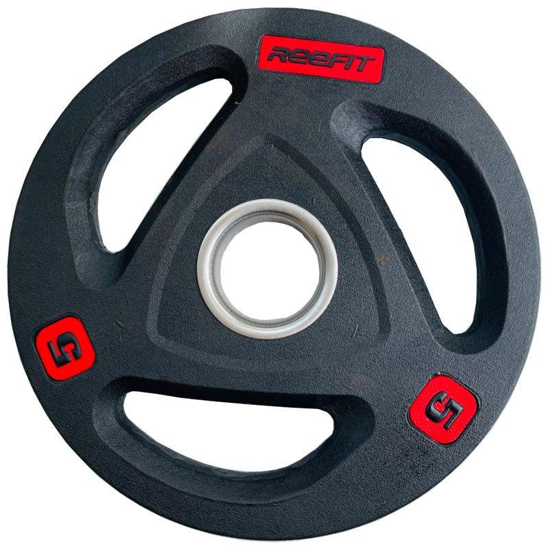 Combo đòn tạ hình thang phi 50 + 40kg tạ miếng cao su phi 50 + găng tay