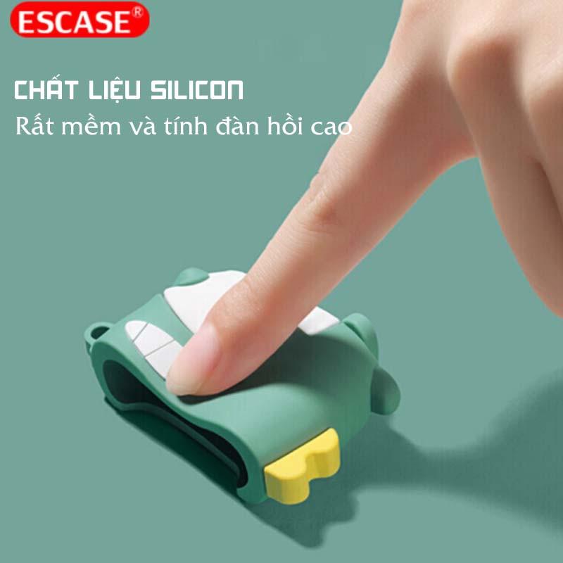 Vỏ Silicon tai nghe Escase - Loại cao cấp dùng cho tai nghe Edifier TWS200, Edifier TWS200 Plus, Edifier Lollipods Plus