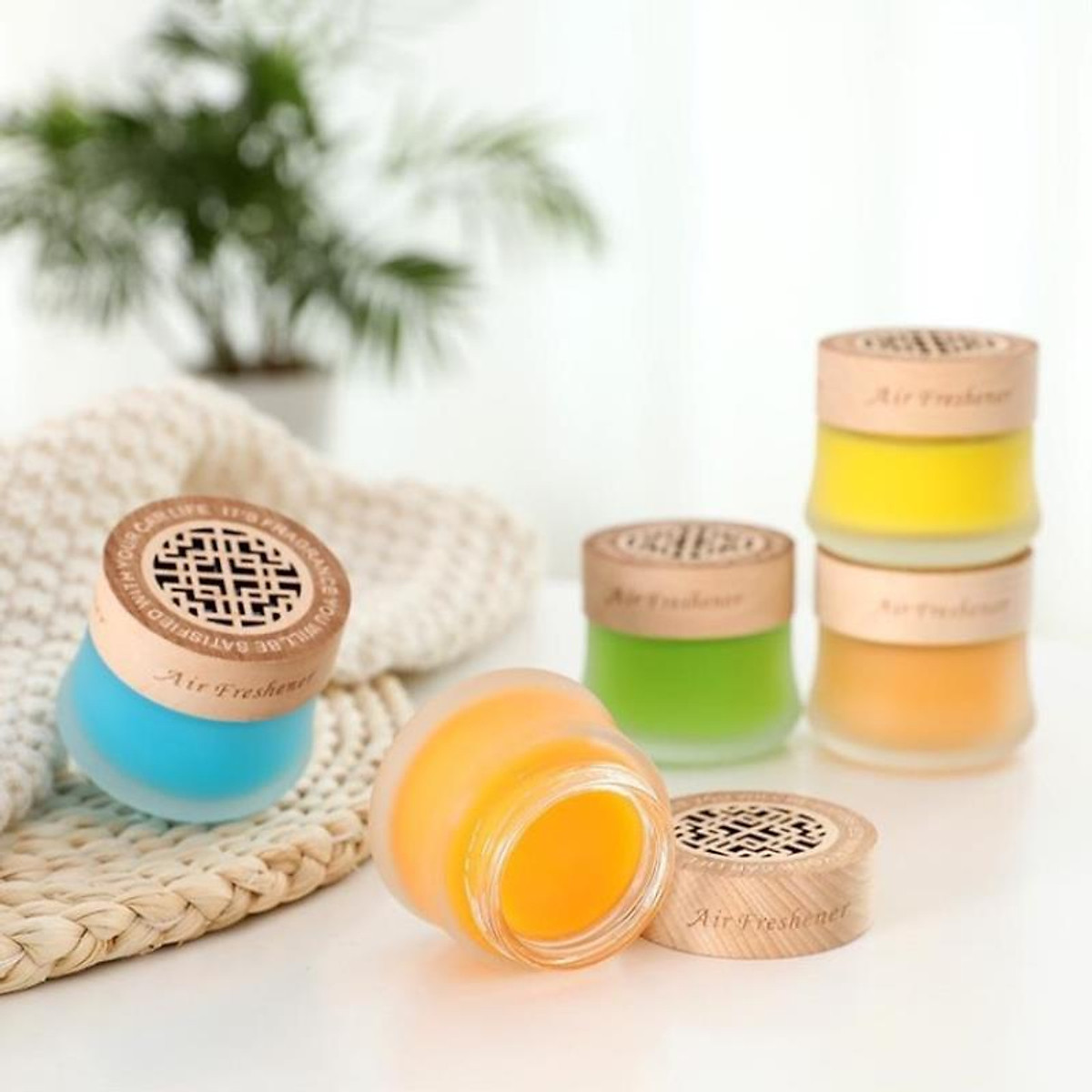 Sáp thơm khử mùi nước hoa dành cho ô tô-HT