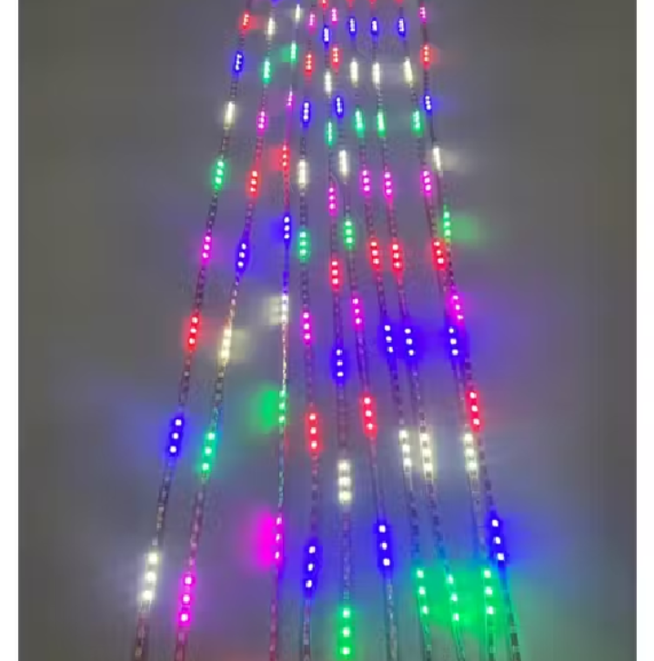 dây LED 7 màu dài 1M chạy đuổi Audi siêu đẹp trang trí sử dụng điện 12V