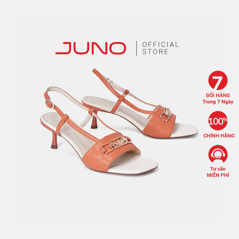 Giày Sandal Thời Trang JUNO Phối Khoá Trang Trí Juno SD07094
