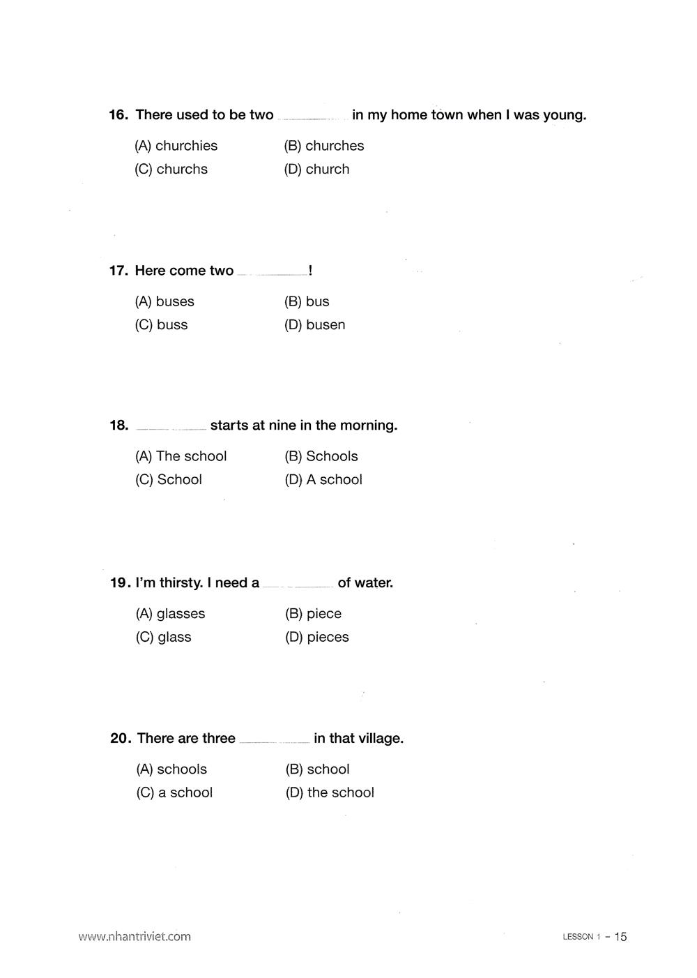 Sách Toeic Smart - Green Book Grammar (Kèm CD)