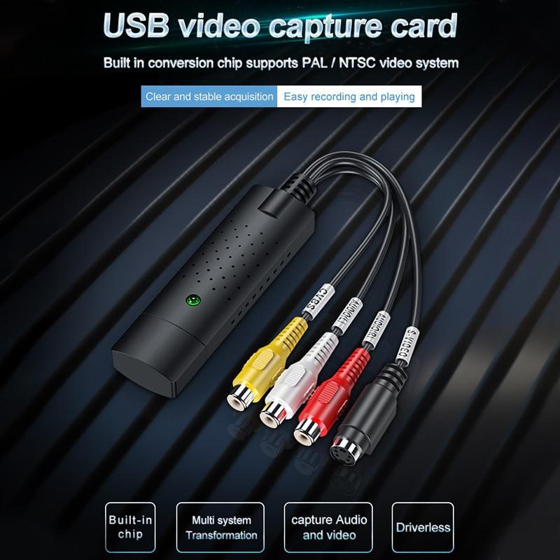 Bộ Thiết Bị Chuyển Đổi Âm Thanh / Video / DVD VHS DVR Kỹ Thuật Số Cho Vista XP Windows 10 / 8.1 / 8 / 7