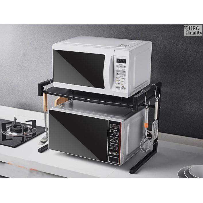 Kệ Bếp Lò Vi Sóng 2 Tầng Tiện Dụng Bằng Thép Siêu Chắc