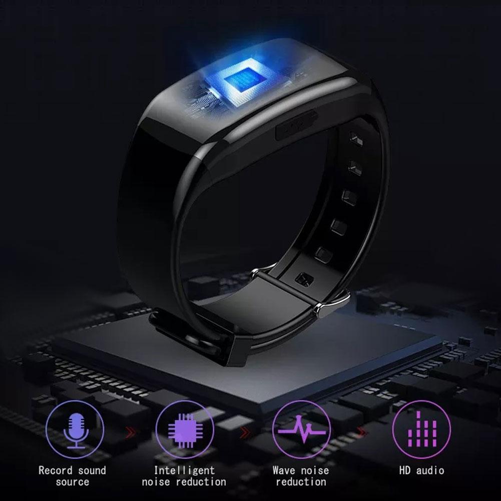 Mini Camera 1080P Small Cam Audio Voice Video Recorder Bracelet Micro Camcorder Wristband Vs K18 Support Hidden TF Card,Not Wifi