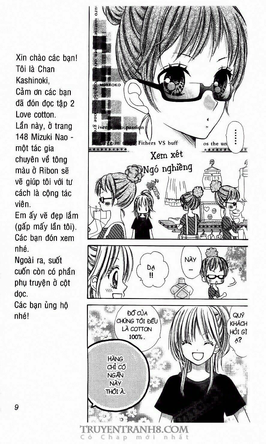 tiệm thời trang, love cotton chapter 7 6