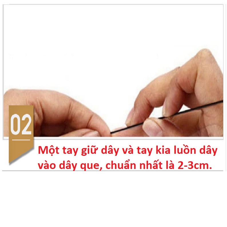 1 Mét Dây Đầu Ngọn Cần Đơn, Cần Tay, Cần Câu Đài, Buộc Đầu Trục