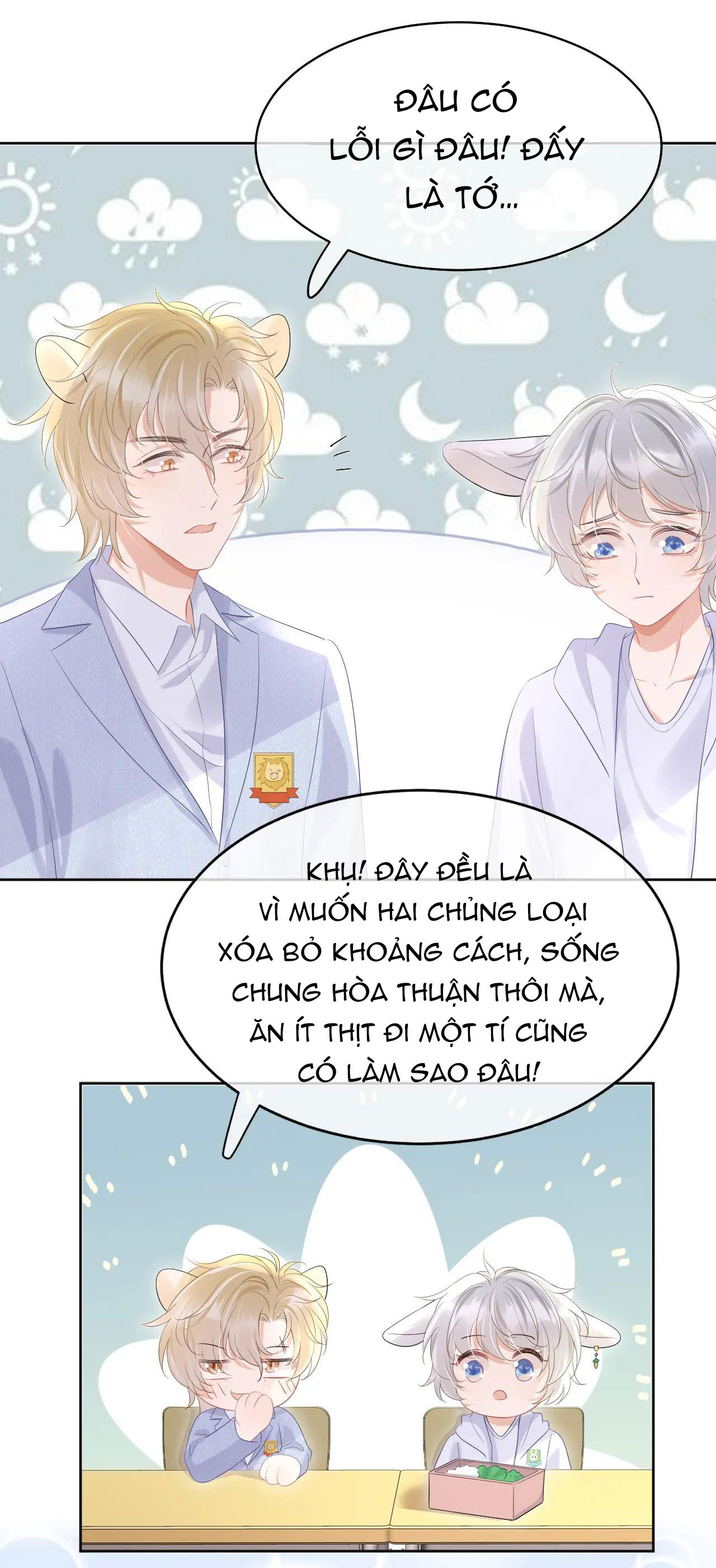 một miếng ăn sạch thỏ chapter 10 11
